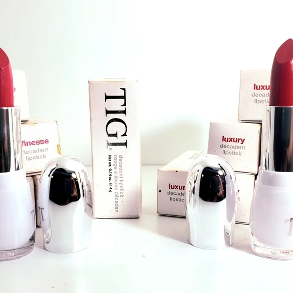 Custom Bundle of 2 TIGI‎ Decadent Lipsticks; 1 "FINESSE" & 1 "LUXURY" - Picture 3 of 3
